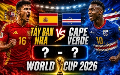 Xem trực tiếp Tây Ban Nha vs Cape Verde - World Cup 2026 ở đâu?