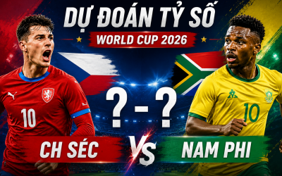 Dự đoán tỷ số CH Séc vs Nam Phi: Bất ngờ quá lớn
