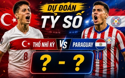 Dự đoán tỷ số Thổ Nhĩ Kỳ vs Paraguay: Con số không tưởng