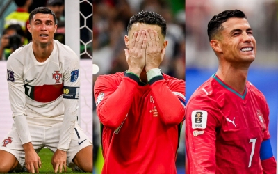 SỐC: Ronaldo lập kỷ lục tịt ngòi cực tệ ở World Cup lẫn Euro