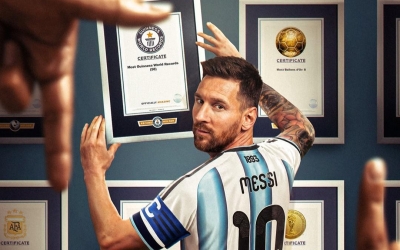 CHÍNH THỨC: Messi phá 1 lúc 4 kỷ lục Guinness khiến thế giới chao đảo