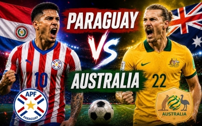 Trực tiếp bóng đá Paraguay vs Australia, 9h00 hôm nay 26/6