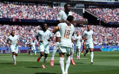 Trực tiếp bóng đá Na Uy 1-3 Pháp: Hattrick đỉnh cao của Dembele
