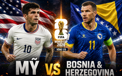 VTVgo VTV3 trực tiếp Mỹ vs Bosnia, 7h00 ngày 2/7 - World Cup 2026