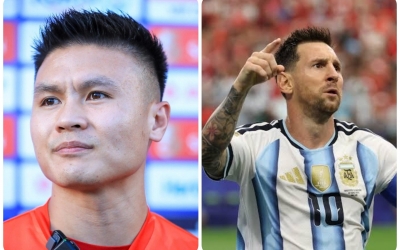 ĐT Việt Nam vừa tập huấn vừa xem Messi thi đấu ở World Cup