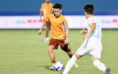 Trực tiếp bóng đá HAGL 1-2 Hải Phòng: Đội khách lấn lướt
