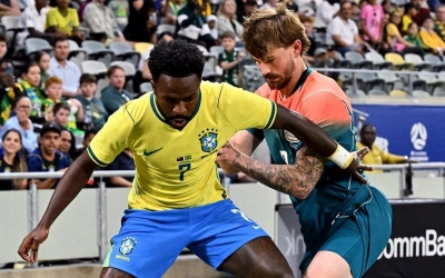 Australia gây sốc, cầm hòa Brazil trong trận giao hữu quốc tế