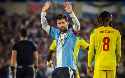 Trực tiếp bóng đá Argentina 2-0 Benin: Cú đúp kiến tạo của Messi