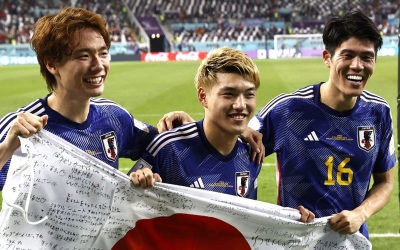 ĐT Nhật Bản chia tay World Cup 2022: Chặng đường đầy tự hào của Samurai xanh