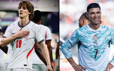 Gordon chỉ cần 25 phút để săn bằng thống kê 20 năm của Ronaldo