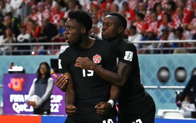 Trực tiếp Croatia 0-1 Canada: Các bóng hồng không cháy bằng Davies