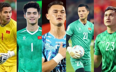 HLV Kim Sang Sik phải loại 2 thủ môn ĐT Việt Nam