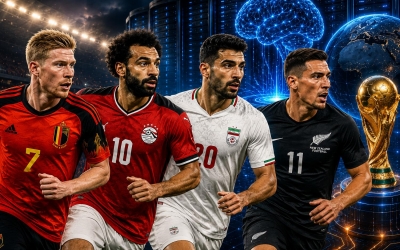 Siêu máy tính dự đoán kết quả bảng G World Cup 2026: Thế hệ vàng Bỉ sắp khép lại?