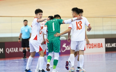 Trực tiếp futsal Lebanon 0-2 Việt Nam: Tìm kiếm bàn thắng thứ 3