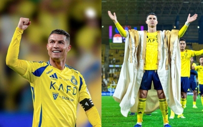 Cristiano Ronaldo lập cú đúp, Al Nassr chiếm ngôi đầu bảng