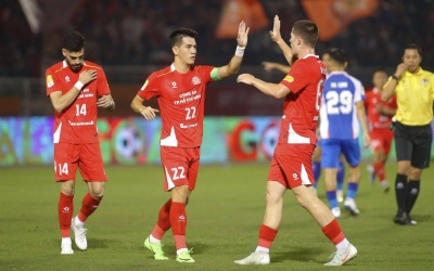 Trực tiếp CA TP HCM vs Becamex TP HCM: Sao U23 Việt Nam đá chính