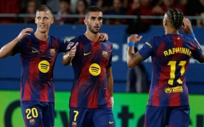 Trực tiếp bóng đá Getafe 0-0 Barca: Nhập cuộc quyết liệt