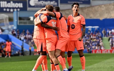 Thắng dễ Getafe, Barca tiến sát ngôi vô địch La Liga