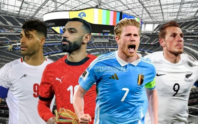 Bảng G World Cup 2026: Đội châu Á đối đầu 2 vua kiến tạo Ngoại hạng Anh