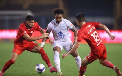 Trực tiếp bóng đá Nam Định 0-0 Viettel: Tìm kiếm bàn thắng