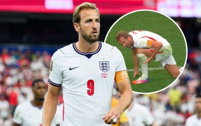 Harry Kane gây lo lắng cho tuyển Anh