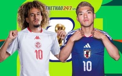 Dự đoán tỷ số Tunisia vs Nhật Bản: Chênh lệch đẳng cấp