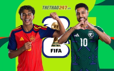 Trực tiếp bóng đá Tây Ban Nha vs Ả Rập Xê Út, 23h00 hôm nay 21/6