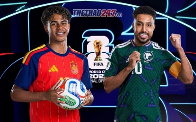 Link xem trực tiếp Tây Ban Nha vs Ả Rập Xê Út hôm nay 21/6 trên VTV - World Cup 2026