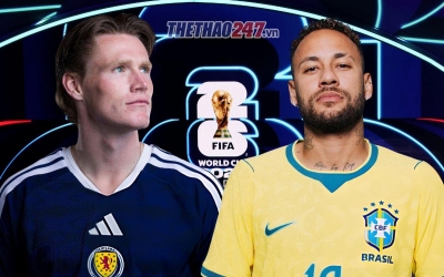 Dự đoán tỷ số Scotland vs Brazil: Cách biệt nhiều bàn