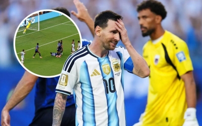 Khoảnh khắc bị tố 'chơi tiểu xảo' của Messi trước Cape Verde