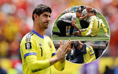 Thủ môn Courtois nghẹn ngào: 'Có thể đây là trận cuối cùng của tôi'