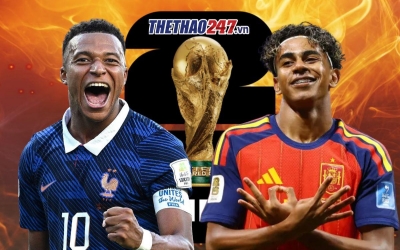 Trực tiếp bóng đá Pháp vs Tây Ban Nha, 2h00 hôm nay 15/7
