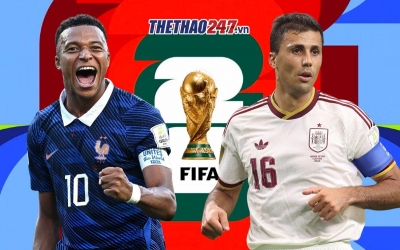 Link xem trực tiếp Pháp vs Tây Ban Nha hôm nay 15/7 trên VTV - Bán kết World Cup 2026