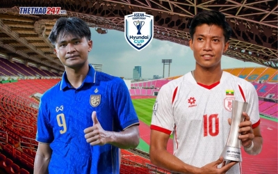 Xem trực tiếp Thái Lan vs Myanmar, 20h00 ngày 8/8