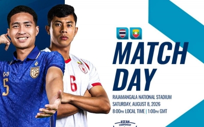 Siêu máy tính soi kết quả trận Thái Lan vs Myanmar - AFF Cup 2026