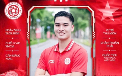 CHÍNH THỨC: Thêm Việt kiều Úc cập bến đội V.League, mơ lên ĐT Việt Nam