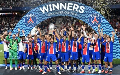 Thắng dễ Aston Villa, PSG bảo vệ thành công Siêu cúp châu Âu