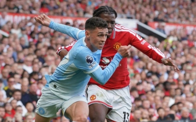 Trực tiếp bóng đá MU 0-0 Man City: Thẻ đỏ cho Foden