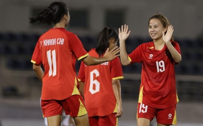 AFC thốt lên 1 điều khi U17 nữ Việt Nam không cho đối thủ ghi bàn ở VL châu Á