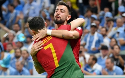 Trực tiếp Bồ Đào Nha 1-0 Uruguay: Đôi công hấp dẫn!