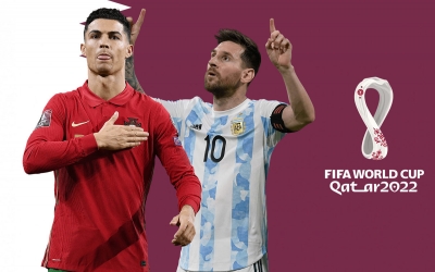 Kịch bản Messi và Ronaldo đụng độ nhau tại World Cup 2022