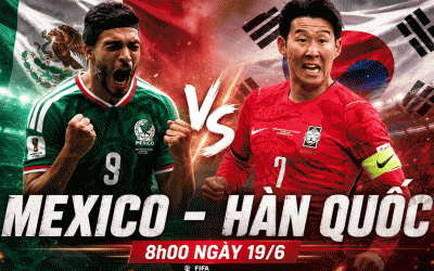 Dự đoán bàn thắng, góc & thẻ phạt Mexico vs Hàn Quốc, 08h00 ngày 19/6