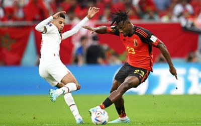 Trực tiếp Bỉ 0-1 Ma Rốc: Địa chấn xảy ra