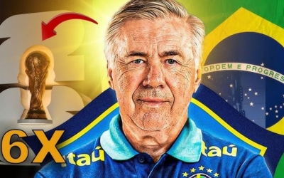 Carlo Ancelotti chốt 'nửa già' đội hình tuyển Brazil dự World Cup
