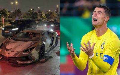 Biệt thự Ronaldo trúng tên lửa, dàn siêu xe 'bay màu'?