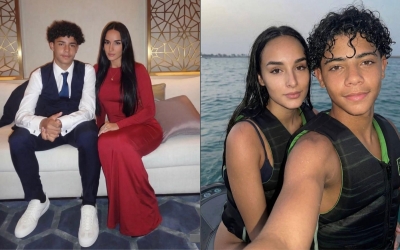 Con trai Ronaldo hẹn hò với người mẫu hơn 12 tuổi?