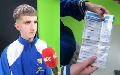 Cậu bé 14 tuổi giúp đội nhà dự World Cup trước tuyển Ý