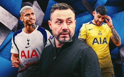 De Zerbi: 'Tottenham sẽ không xuống hạng'