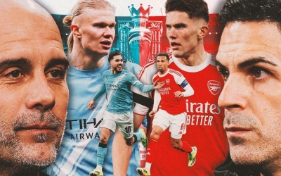 Arsenal hay Man City? Siêu máy tính lựa chọn bất ngờ đội vô địch Ngoại hạng Anh