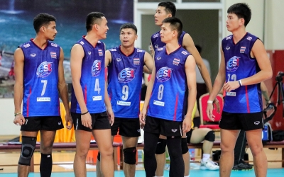 Trực tiếp bóng chuyền nam Thái Lan 2-0 Philippines: Cánh cửa khép dần với Philippines